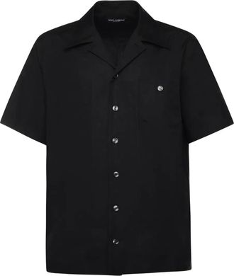 Dolce & Gabbana Camicia a maniche corte - Nero