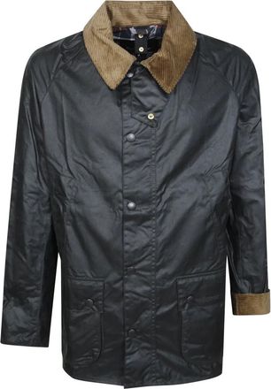 Barbour Giacca cerata Festive Ashby - - Jackets - Uomo - Verde - S