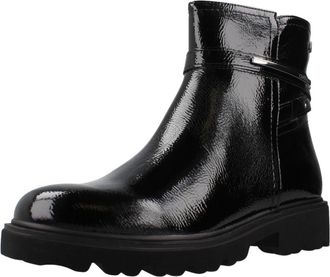 Carmela Botin Sra - Dames - Enkellaarsjes - Zwart - 38 EU - Schoenen