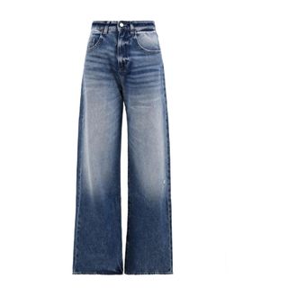 Icon Denim Los Angeles Wide Jeans, female, Blue, Size: W24 Poppy Wide-leg Jeans