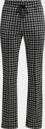 Amiri Mens MA Quad Flare Track Pants