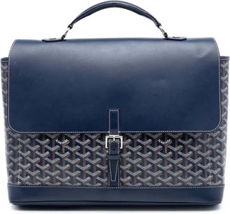 Goyard 2018 Goyardine Citadin PM business bag - Blue