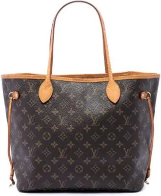 Louis Vuitton Vintage, unisex, Bruin, ONE Size, Pre-owned Neverfull MM
