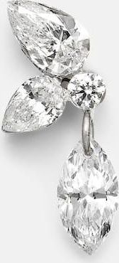 Maria Tash 18kt white gold (750/1000) earring with diamonds