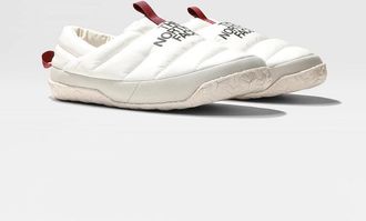 The North Face Womens The North Face Base Nuptse Mule NF0A5G2BQ4C Gardenia White Slip On Slipper