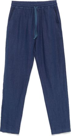 Fedeli Linnen broek - Blauw