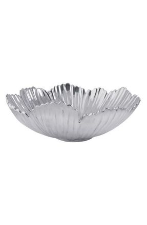 Mariposa Cosmos Serving Bowl in Silver at Nordstrom