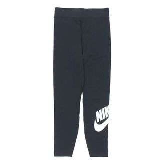 Nike (WMNS) Nike Sportswear Essential Casual Sports High Waist Gym Yoga Leggings Black CZ8529-010