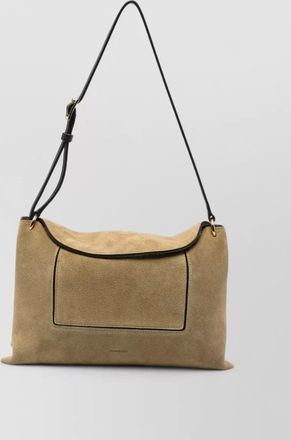 Wandler penelope leather clutch bag