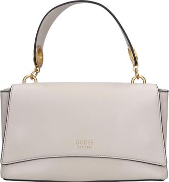 Guess Beige - Dames - Handtassen - Beige - ONE Size - Leer - Tassen