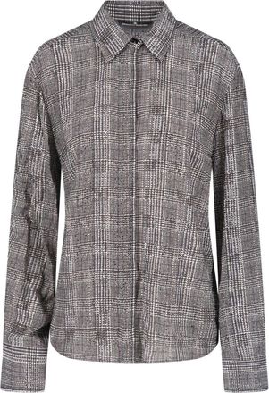 Ermanno Scervino Prince Of Wales Check Viscose Formal Shirt