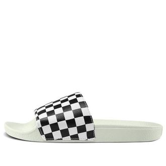 Vans (WMNS) Vans Slide-On Checkerboard - White Black VN0004LG27K