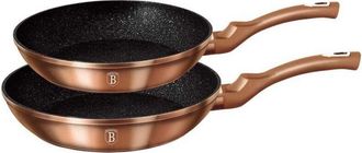 Berlinger Haus Juego De 2 Sartenes De Granito Berlinger Haus Oro Rosa Bh-1611