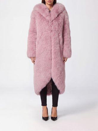 Philipp Plein Cappotto in pelliccia di volpe