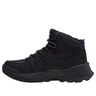 Timberland Motion Scramble Mid Lace-Up Waterproof Hiker Black Nubuck TB0A68XRW05