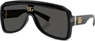 Dolce & Gabbana Zonnebril - unisex - Zonnebrillen - Zwart - 37 MM - Accessoires