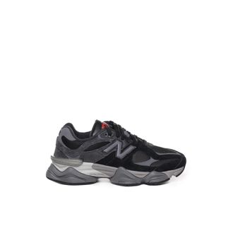 New Balance Sneakers, male, Black, 3 UK, Black Chunky Trainers Logo Application