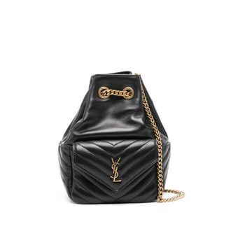 Saint Laurent Joe Quilted Backpack