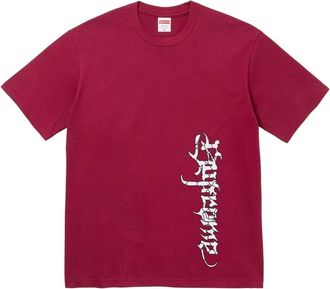 SUPREME Satan T-shirt met print - Rood