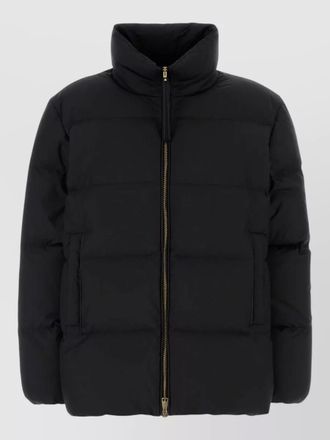 Moncler down high-neck short puffer jacket