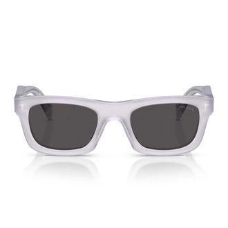 Prada Sunglasses Prc06 S 22 G08 Z Frosted Ice/Dark Grey Women