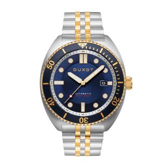 Duxot Tortuga Automatic Blue Dial Mens Watch DX-2026-44