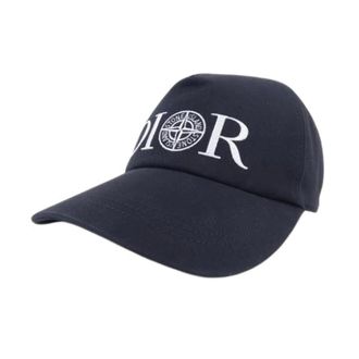 Dior Pre-owned Katoenen Pet - Heren - Pre-owned - Zwart - Maat: ONE Size Katoen