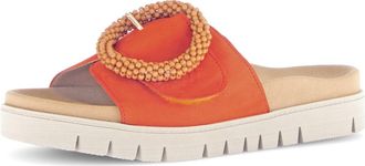 Gabor Womens Mules, Womens Slippers, Pumpkin 15, 8 UK