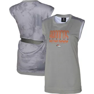 Outerstuff Womens Gray Denver Broncos No Sweat Tank Top at Nordstrom, Size X-Small