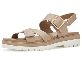 Blondo Beau Womens Sandals Almond Leather : 8.5 M