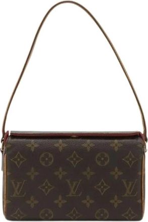 Louis Vuitton Pre-owned Monogram Schoudertas - Dames - Vintage Schoudertas - Bruin - ONE Size - Vintage