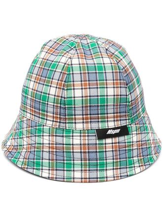 Msgm Geruite vissershoed - Groen