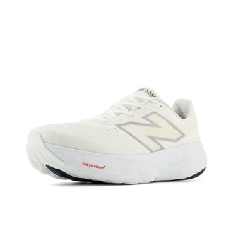 New Balance Mens Fresh Foam X 1080 V14 Running Shoe, White/Silver Metallic/Sea Salt, 9 UK