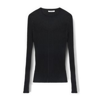 Motivi Sweatshirts - Dames - Ronde hals truien - Zwart - L - Truien & Vesten