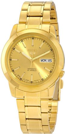 Seiko 5 Automatic Champagne Dial Mens Watch SNKE56J1