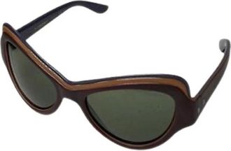 Saint Laurent Pre-owned Accessories, male, Red, Size: ONE SIZE Pre-owned Vintage Sunglasses