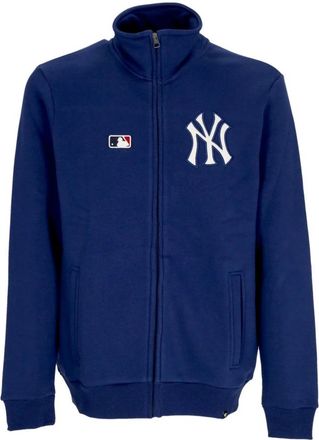 47 Brand Islington Track Jacket - Heren - Vesten met rits - Blauw - XL - Katoen - Hoodies & sweatvesten