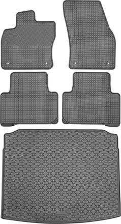 OEM Juego De Alfombrillas De Goma Para Coche Y Alfombrilla Para Maletero Para Volkswagen Tiguan Ii Suv A Partir De Mayo De 2016