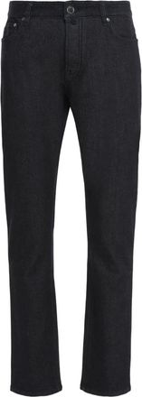 Moorer Jeans Pavel-945 con cinque tasche - Blu