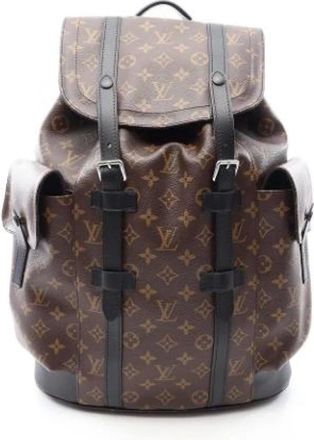 Louis Vuitton Zaino Pre-owned - - Pre-owned - Uomo - Marrone - ONE SIZE