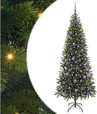 vidaXL &Aacute;rbol De Navidad Artificial Con 300 Led Verde 180 Cm Pe Y Pvc Vidaxl