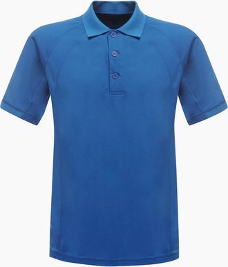 Regatta Mens Regatta Hardwear Mens Coolweave Short Sleeve Polo Shirt - Blue - Size: 44