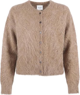 Alysi Cardigans - Dames - Vesten - Beige - L - Truien & Vesten
