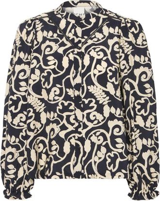 Ichi Ihlamia SH Bluser - Dames - Blouses - Veelkleurig - M - Overhemden