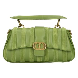 La Carrie Tassen, Dames, Groen, ONE Size, Leer, Tassen.. Groen