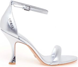 Guess Schoenen, Dames, Grijs, 38 EU, Leer, Kabecka Sandal