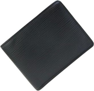 Louis Vuitton Pre-owned Epi Bill Wallet (Bi-fold) - - Pre-owned - Uomo - Nero - ONE SIZE