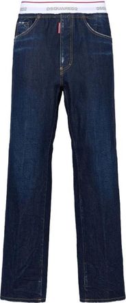 Dsquared2 Vaqueros rectos desgastados - Jeans - Hombre - Azul - S