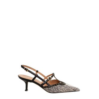Lella Baldi Sandalo Slingback - - Shoes - Donna - Nero - 40 EU
