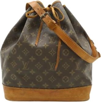 Louis Vuitton Pre-owned Bucket Bags, female, Brown, Size: ONE SIZE Pre-owned Monogram Bucket Shoulder Bag